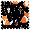 Foxy Friends, Ginger - Twist&Fit Roman Blind